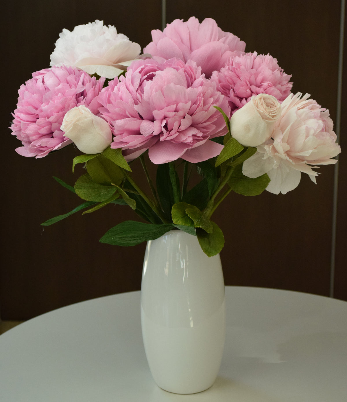 Floral Arrangement - Peonies and Roses